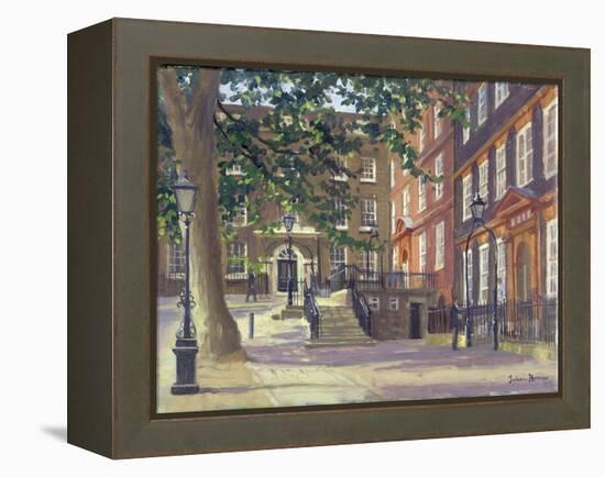 Kings Bench Walk, Inner Temple-Julian Barrow-Framed Premier Image Canvas