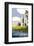 Kings College, Cambridge - Dave Thompson Contemporary Travel Print-Dave Thompson-Framed Giclee Print