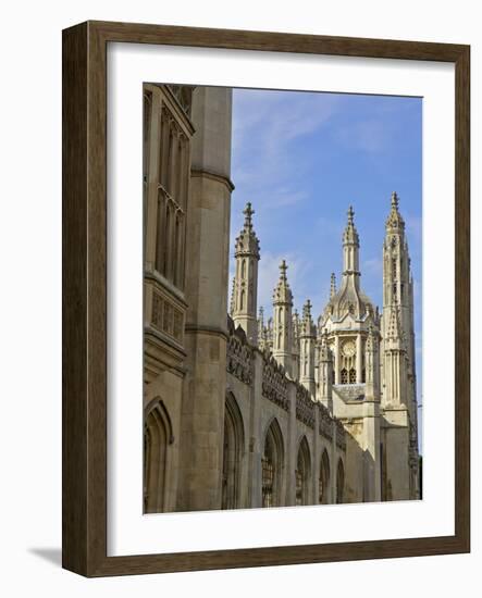 Kings College Chapel, University of Cambridge, Cambridge, England-Simon Montgomery-Framed Photographic Print