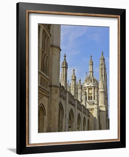 Kings College Chapel, University of Cambridge, Cambridge, England-Simon Montgomery-Framed Photographic Print