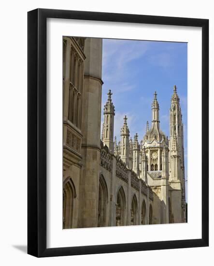 Kings College Chapel, University of Cambridge, Cambridge, England-Simon Montgomery-Framed Photographic Print