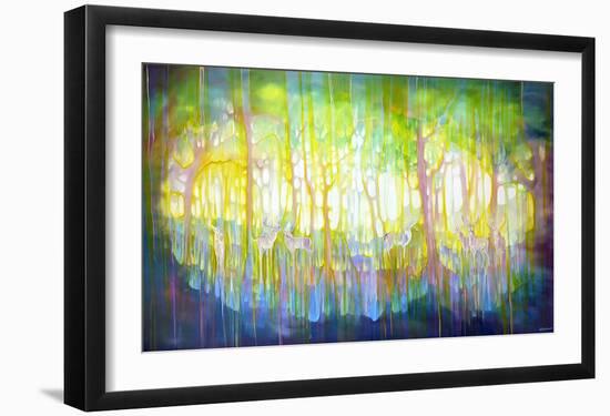 Kings of the Golden Forest-Gill Bustamante-Framed Art Print