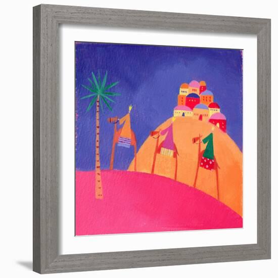 Kings on Camels, 2001-Alex Smith-Burnett-Framed Giclee Print