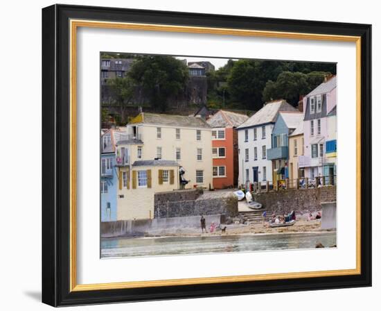 Kingsand, Torpoint, Cornwall, England, United Kingdom, Europe-Lawrence Graham-Framed Photographic Print