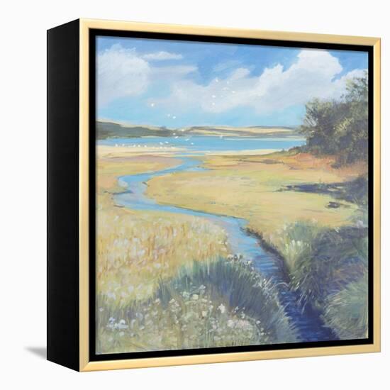 Kingsbridge Estuary, 2008-Jennifer Wright-Framed Premier Image Canvas