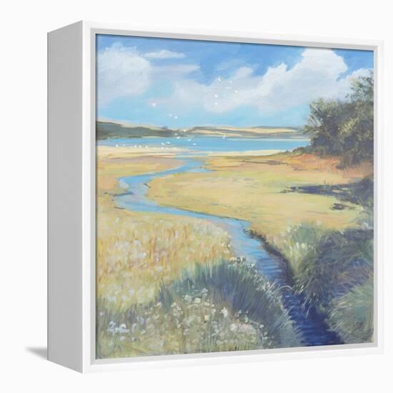 Kingsbridge Estuary, 2008-Jennifer Wright-Framed Premier Image Canvas