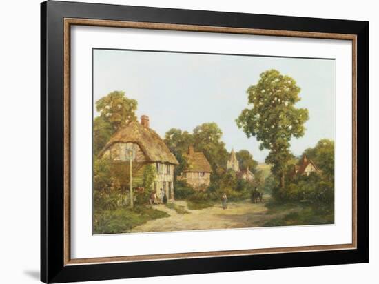 Kingston Blount, Oxfordshire-Henry Stannard-Framed Giclee Print