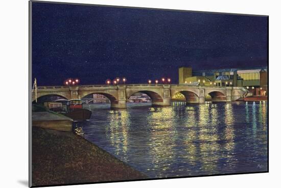 Kingston Bridge, 1993-Isabel Hutchison-Mounted Giclee Print
