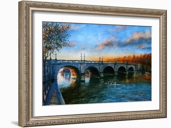 Kingston Bridge 2013-Lee Campbell-Framed Giclee Print