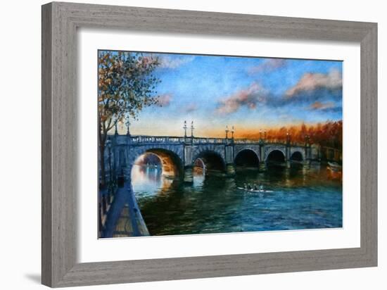 Kingston Bridge 2013-Lee Campbell-Framed Giclee Print