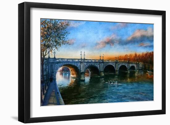 Kingston Bridge 2013-Lee Campbell-Framed Giclee Print