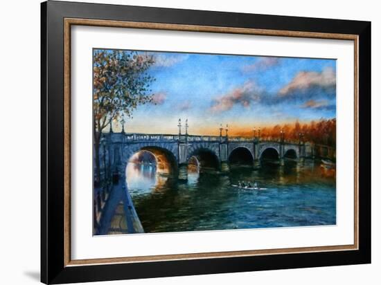 Kingston Bridge 2013-Lee Campbell-Framed Giclee Print