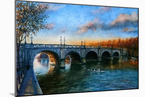 Kingston Bridge 2013-Lee Campbell-Mounted Giclee Print