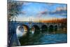 Kingston Bridge 2013-Lee Campbell-Mounted Giclee Print