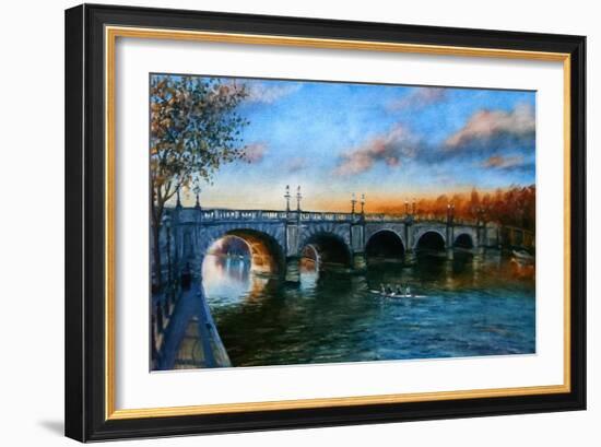 Kingston Bridge 2013-Lee Campbell-Framed Giclee Print