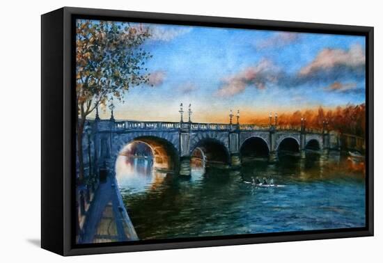 Kingston Bridge 2013-Lee Campbell-Framed Premier Image Canvas