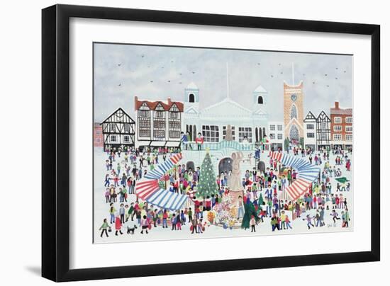 Kingston Market, Surrey-Judy Joel-Framed Giclee Print