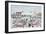 Kingston Market, Surrey-Judy Joel-Framed Giclee Print