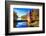 Kingston Mill Fall Scenic New Jersey-George Oze-Framed Photographic Print