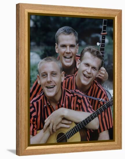 Kingston Trio-Alfred Eisenstaedt-Framed Premier Image Canvas