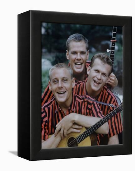 Kingston Trio-Alfred Eisenstaedt-Framed Premier Image Canvas