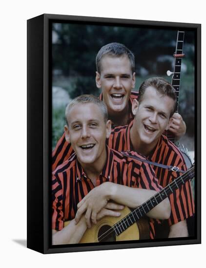 Kingston Trio-Alfred Eisenstaedt-Framed Premier Image Canvas