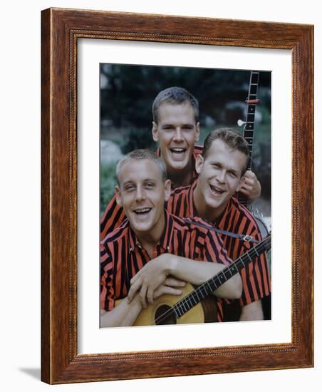 Kingston Trio-Alfred Eisenstaedt-Framed Premium Photographic Print