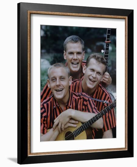 Kingston Trio-Alfred Eisenstaedt-Framed Premium Photographic Print