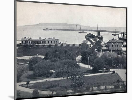 'Kingstown - General View of the Harbour', 1895-Unknown-Mounted Photographic Print