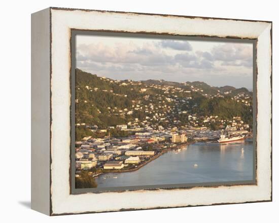 Kingstown Harbour, St. Vincent, St. Vincent and the Grenadines, Windward Islands-Michael DeFreitas-Framed Premier Image Canvas