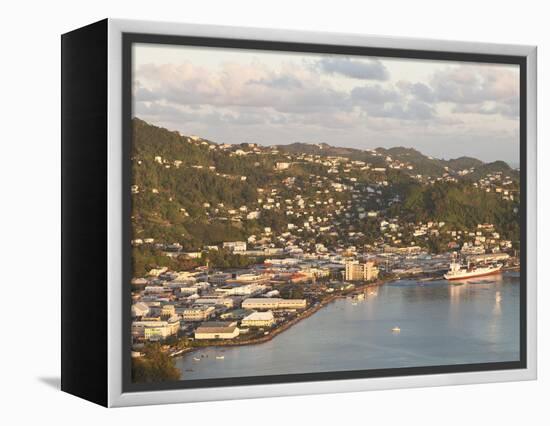 Kingstown Harbour, St. Vincent, St. Vincent and the Grenadines, Windward Islands-Michael DeFreitas-Framed Premier Image Canvas