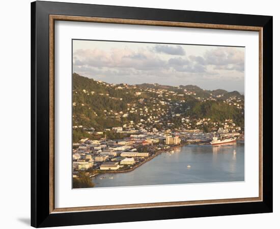 Kingstown Harbour, St. Vincent, St. Vincent and the Grenadines, Windward Islands-Michael DeFreitas-Framed Photographic Print