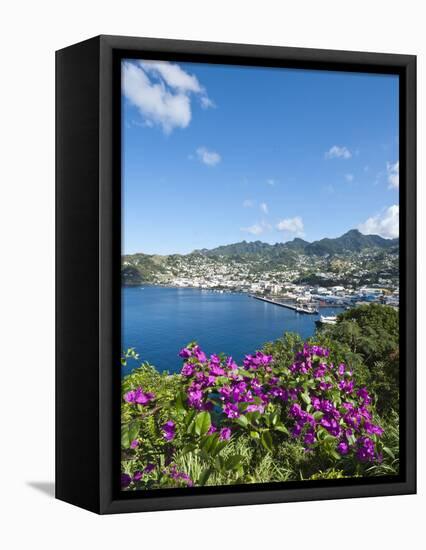 Kingstown Harbour, St. Vincent, St. Vincent and the Grenadines, Windward Islands-Michael DeFreitas-Framed Premier Image Canvas