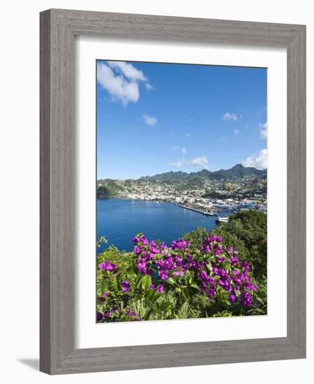 Kingstown Harbour, St. Vincent, St. Vincent and the Grenadines, Windward Islands-Michael DeFreitas-Framed Photographic Print