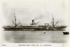 SS Marathon, Aberdeen White Star Line Steamship, C1903-C1920-Kingsway-Giclee Print