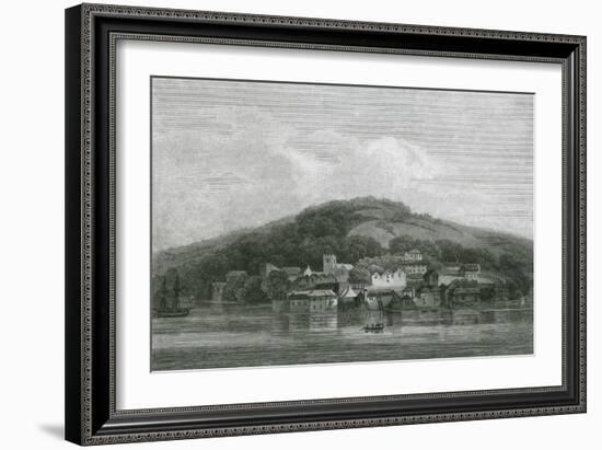 Kingswear, Devon-Thomas Girtin-Framed Art Print