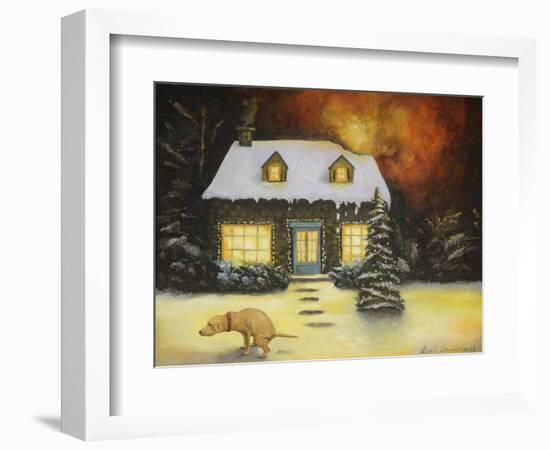 Kinkade's Worst Nightmare Updated X-Leah Saulnier-Framed Giclee Print