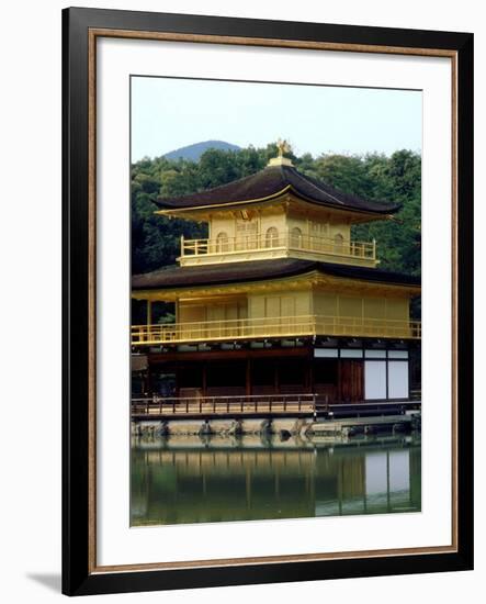 Kinkaku (Golden Pavillion) in the Garden of Rokuon-Ji Temple, Kyoto, Japan-null-Framed Photographic Print