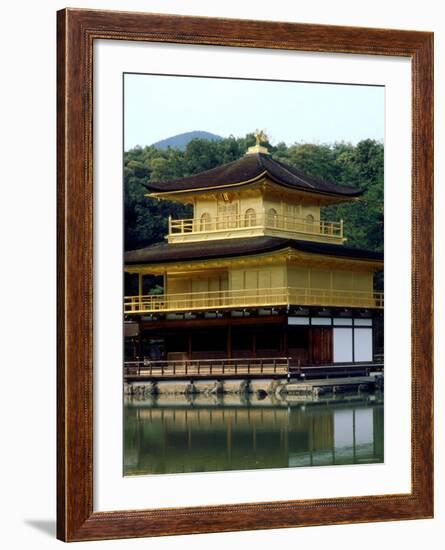 Kinkaku (Golden Pavillion) in the Garden of Rokuon-Ji Temple, Kyoto, Japan-null-Framed Photographic Print