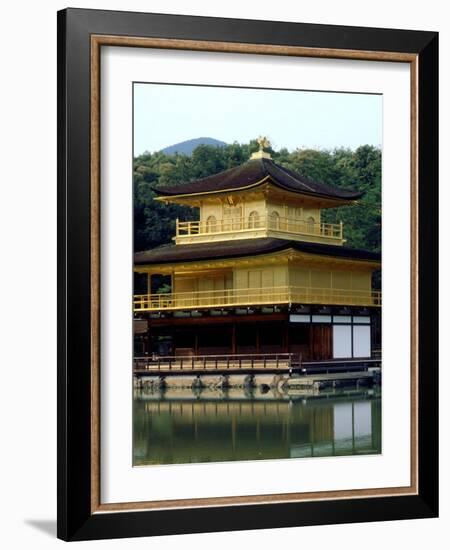 Kinkaku (Golden Pavillion) in the Garden of Rokuon-Ji Temple, Kyoto, Japan-null-Framed Photographic Print