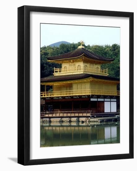 Kinkaku (Golden Pavillion) in the Garden of Rokuon-Ji Temple, Kyoto, Japan-null-Framed Photographic Print
