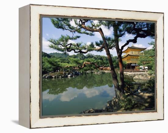 Kinkaku-Ji Temple Kyoto Japan-null-Framed Premier Image Canvas