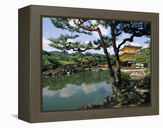 Kinkaku-Ji Temple Kyoto Japan-null-Framed Premier Image Canvas