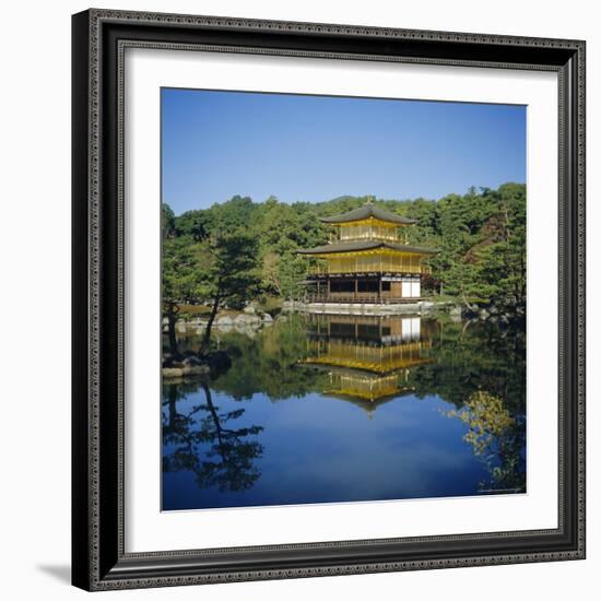 Kinkakuji 'Golden' Temple, Kyoto, Kansai, Japan-Christopher Rennie-Framed Photographic Print