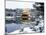 Kinkakuji Temple in Snow-null-Mounted Photographic Print