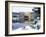 Kinkakuji Temple in Snow-null-Framed Photographic Print