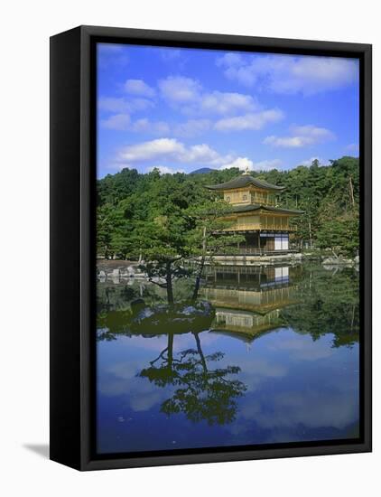 Kinkakuji Temple, Kyoto, Japan-null-Framed Premier Image Canvas