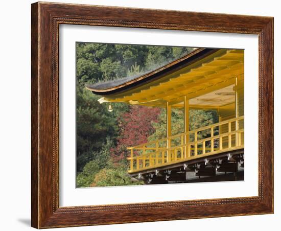 Kinkakuji Temple, Kyoto, Kansai, Honshu, Japan-Schlenker Jochen-Framed Photographic Print