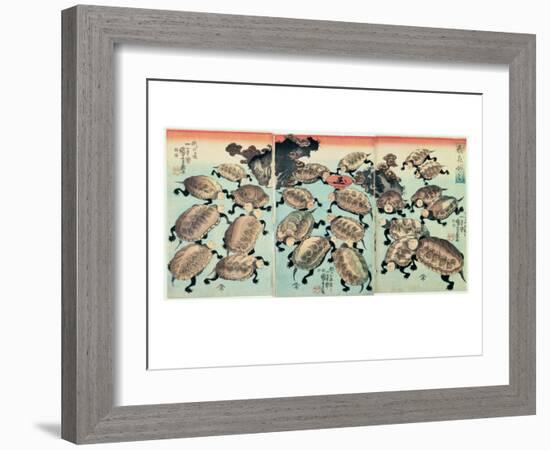 Kinki-Myo-Myo-Kuniyoshi Utagawa-Framed Giclee Print