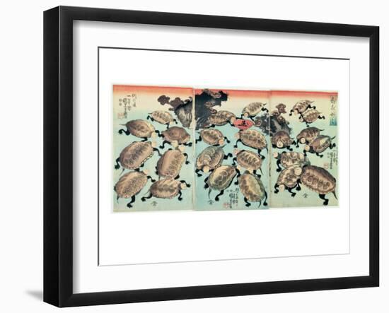 Kinki-Myo-Myo-Kuniyoshi Utagawa-Framed Giclee Print